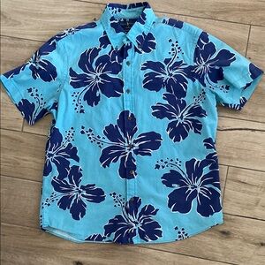 Ralph Lauren Blue Casual Button Down Shirt